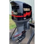 2003 Yamaha 250 HP 3.1L OX66 VMax V6 EFI 2 Stroke 20" (Long Shaft) Outboard Motor
