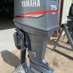 1999 Yamaha 75 HP 3 Cylinder Carbureted 2 Stroke 20" (Long Shaft) Outboard Motor