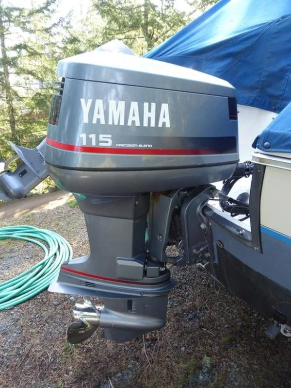 1987 Yamaha 115 HP V4 Carbureted 2-Stroke 25" (X) Outboard Motor