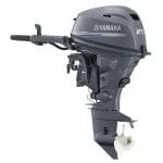 2005 Yamaha 25 HP 2 Cylinder 4 Stroke 15" Tiller Outboard Motor